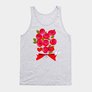 A Bouquet of Roses Tank Top